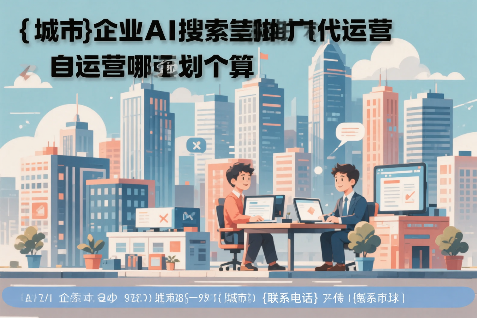 昌吉企业AI搜索推广代运营和自运营哪个更划算