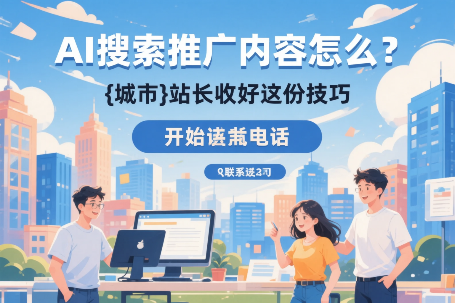 AI搜索推广内容怎么写?昌吉站长收好这份技巧