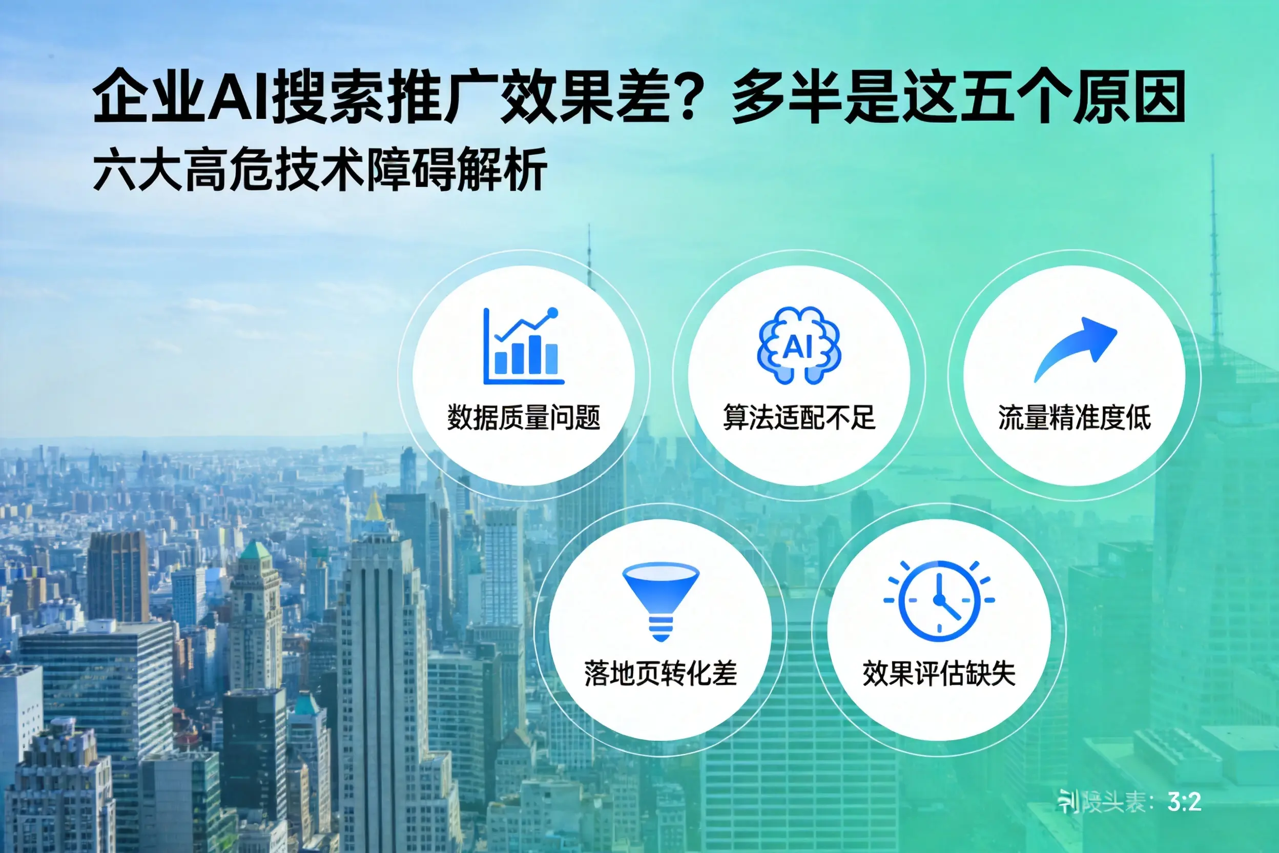 昌吉企业AI搜索推广效果差？多半是这五个原因