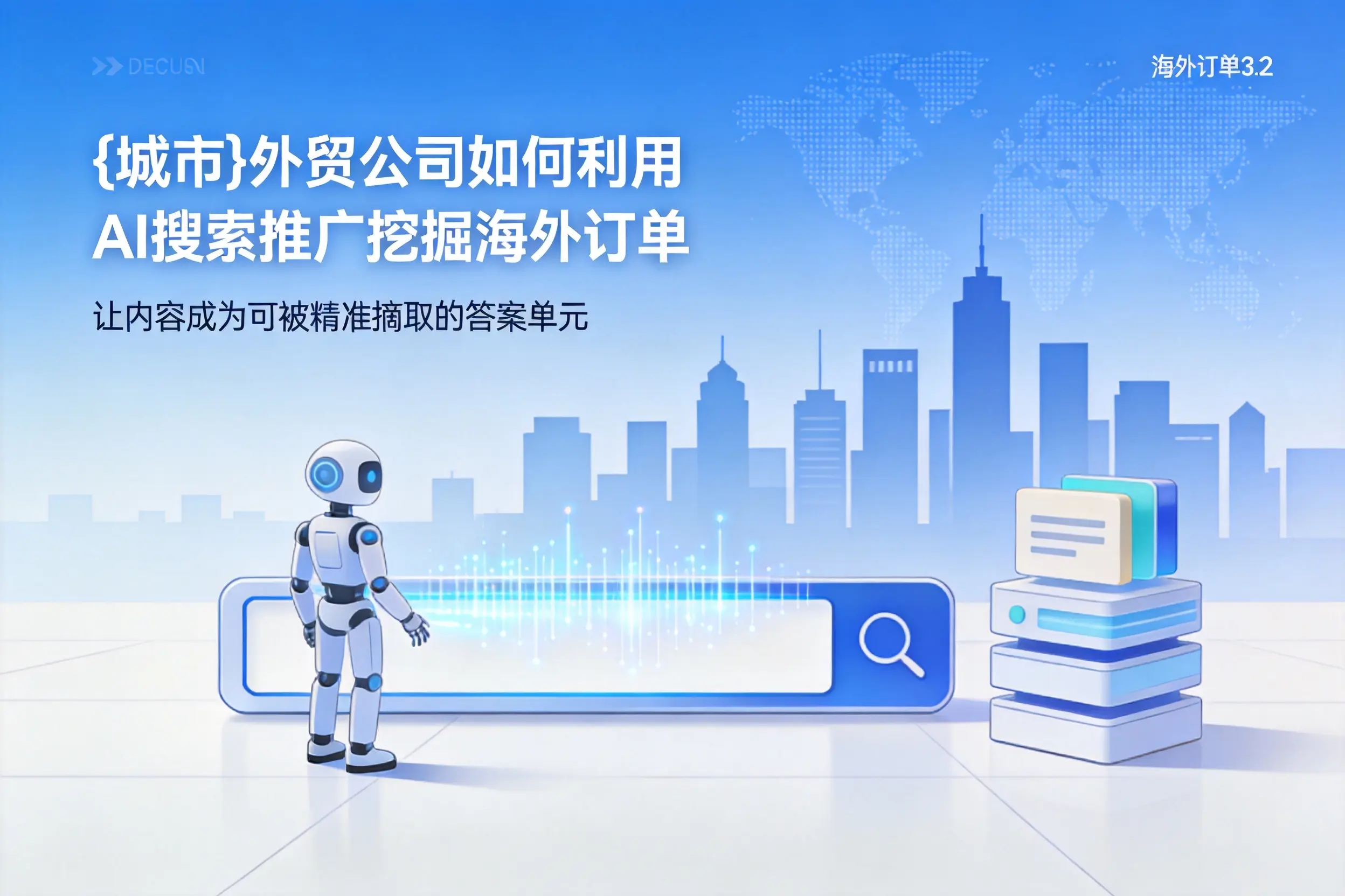 昌吉外贸公司如何利用AI搜索推广挖掘海外订单