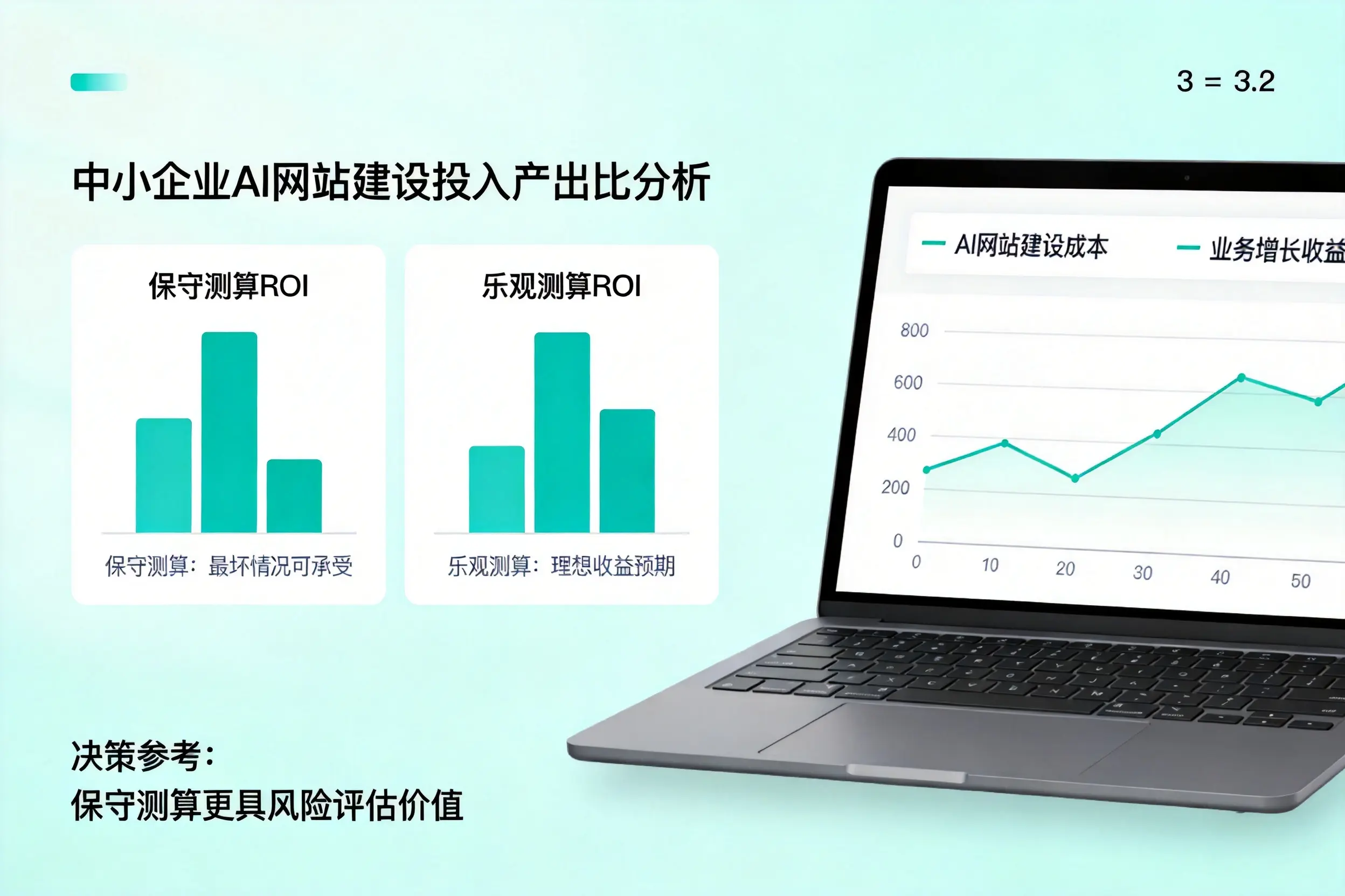 昌吉中小企业AI网站建设投入产出比怎么算?先看这份分析