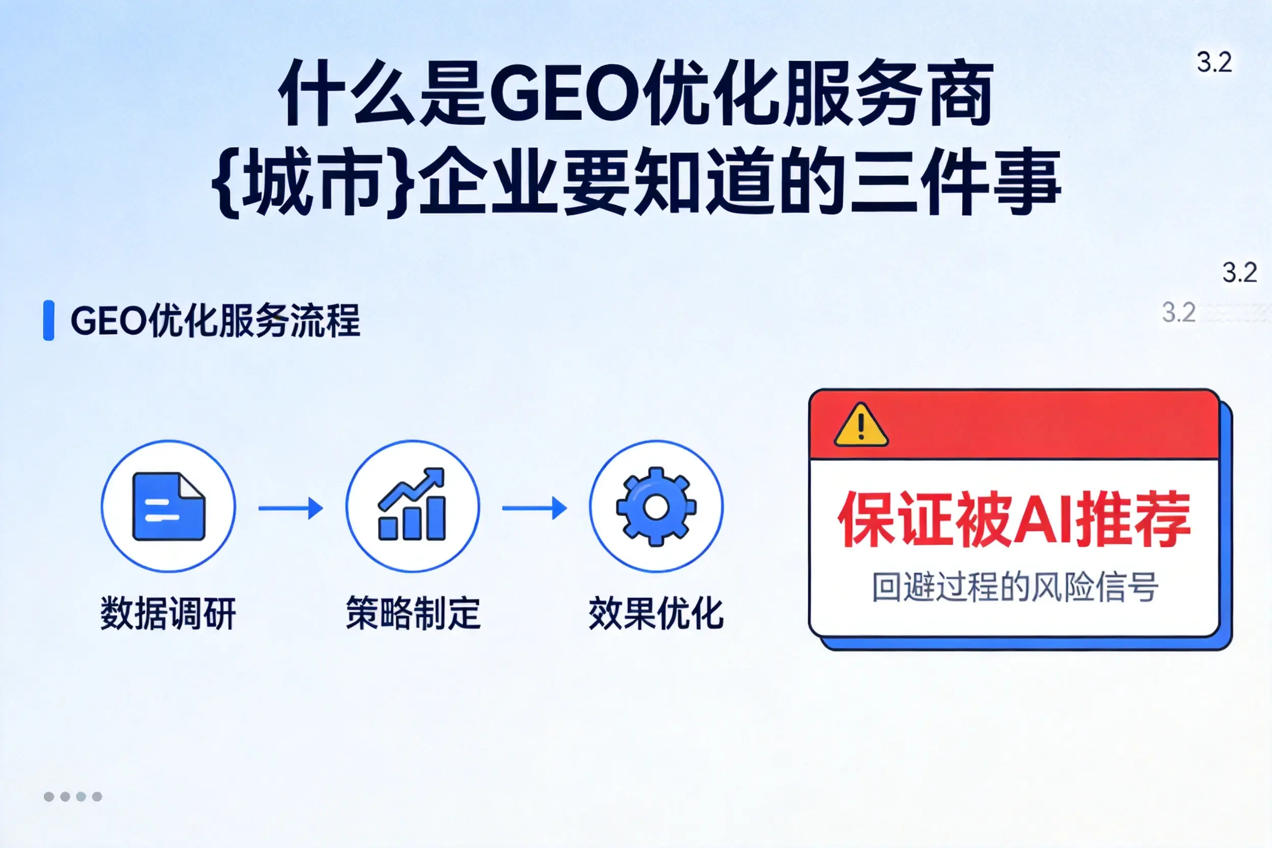 什么是GEO优化服务商昌吉企业要知道的三件事
