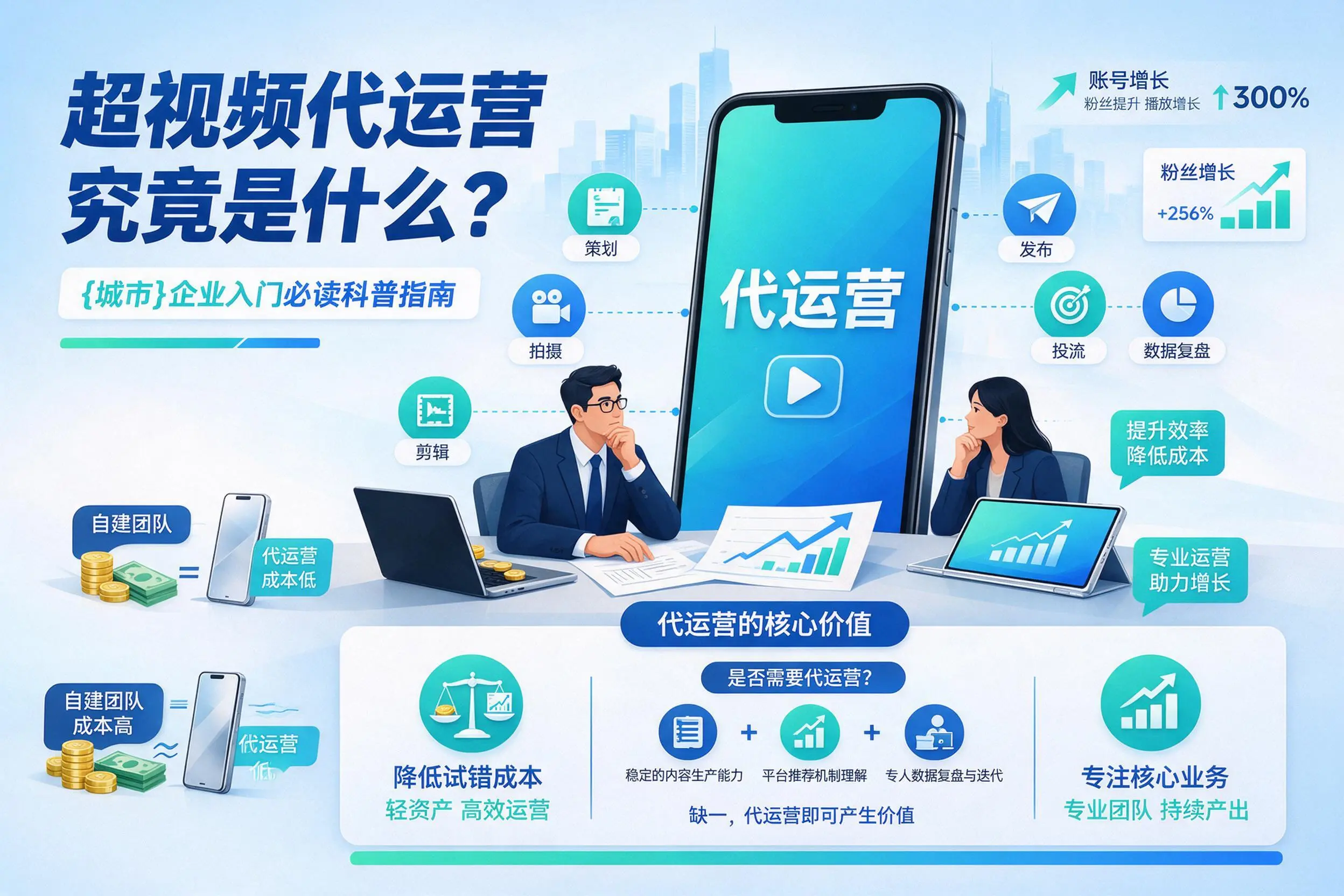 短视频代运营究竟是什么？昌吉企业入门必读科普指南