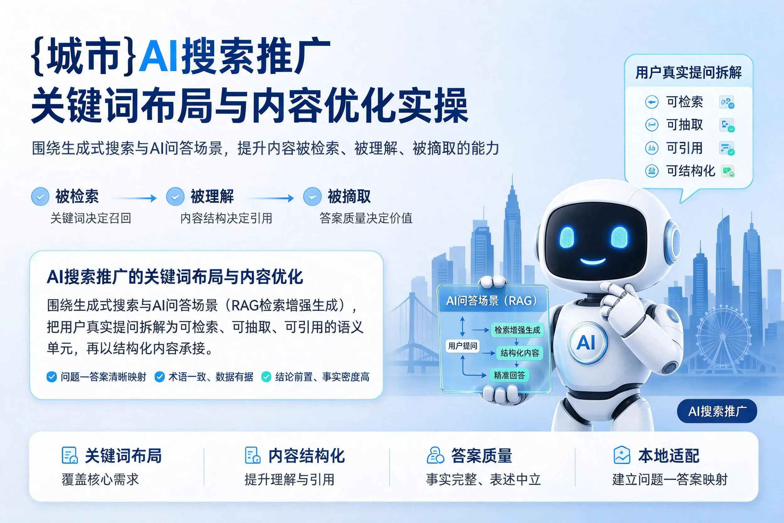 昌吉AI搜索推广关键词布局与内容优化实操